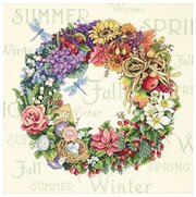 Dimensions Набор для вышивания Wreath of all Seasons (Венок всех сезонов) 35040