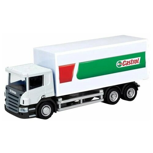 Коллекционная игровая модель Scania 20 Foot Container (Castrol)