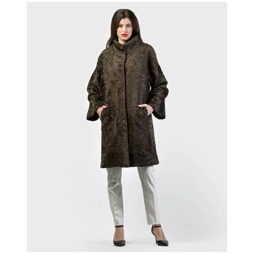 Шуба из меха каракуля, Langiotti, 46