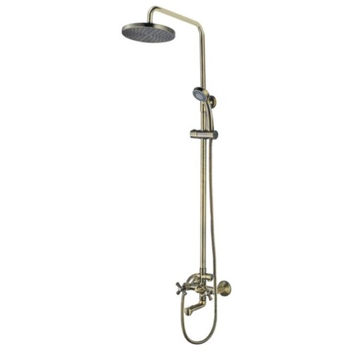 Душевая стойка со смесителем MIXXUS PREMIUM RETRO BRONZE-009-J