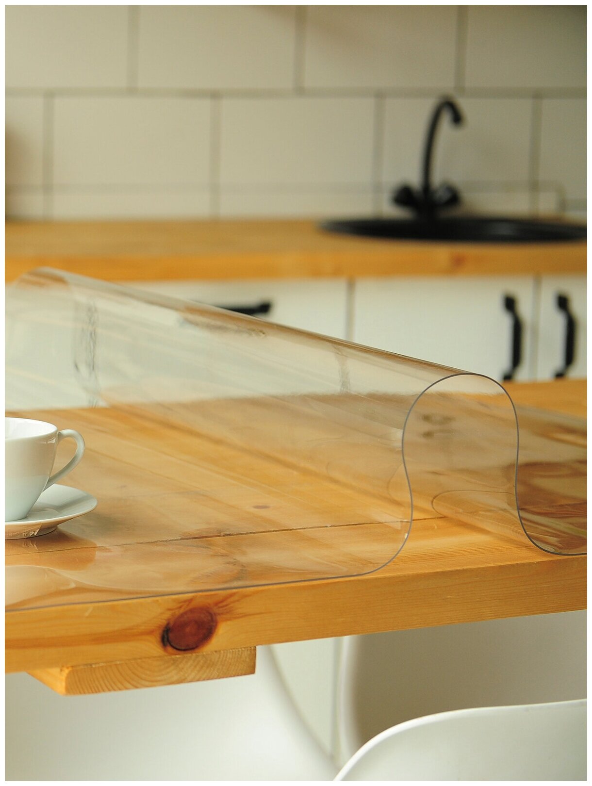 Сервировочные салфетки прозрачные | плейсматы | защитная салфетка для стола 15 x 15 x 007 см 5 шт