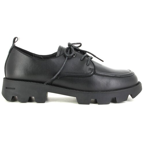 фото Полуботинки женские, baden, размер 38, черный, натуральная кожа