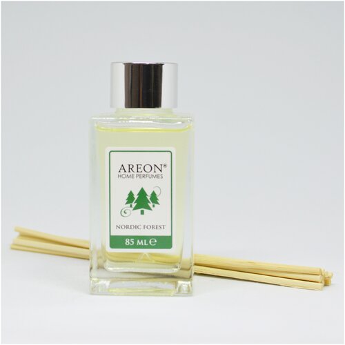 Ароматизатор для дома/аромадиффузор с палочками Areon Home Perfume Sticks Nordik Forest / Северный лес, 85 мл