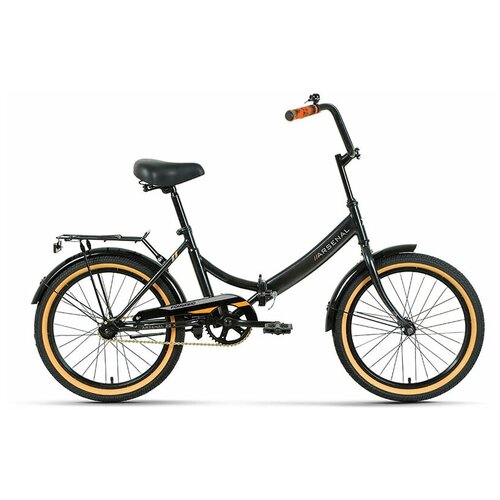 Складной велосипед с колесами 20 Forward Arsenal 20 X рама 14 черно-золотистый 1319000₽