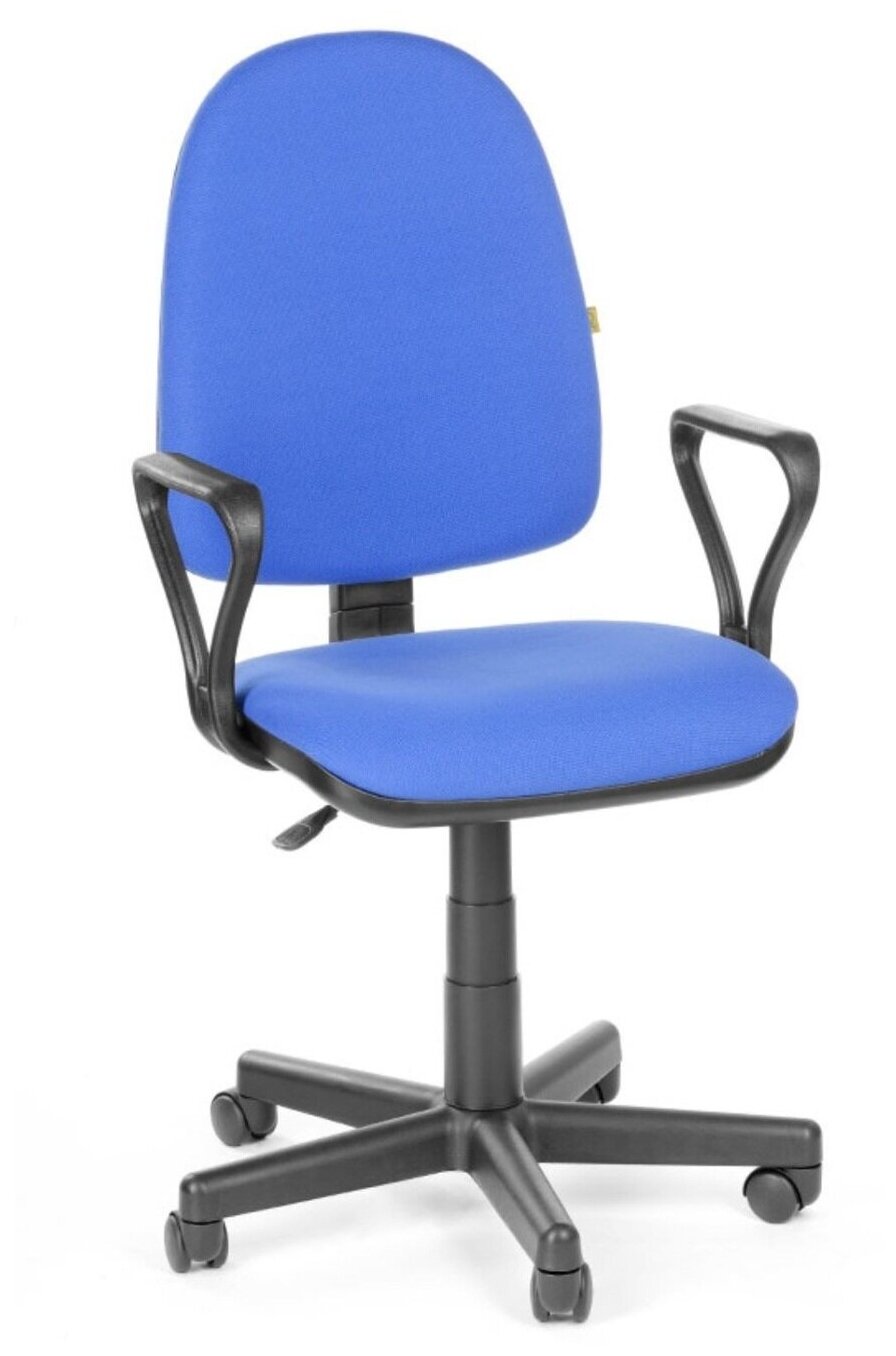 Кресло Офисное Престиж С Подлок Самба Ткань Tw-синий .