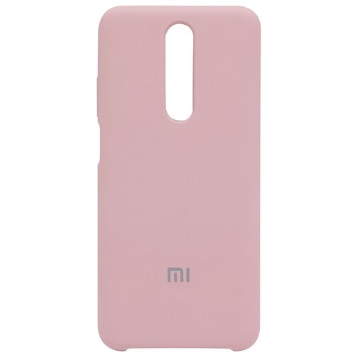 Силиконовый бампер Silicone Cover POCO X2/Redmi K30 (розовый)