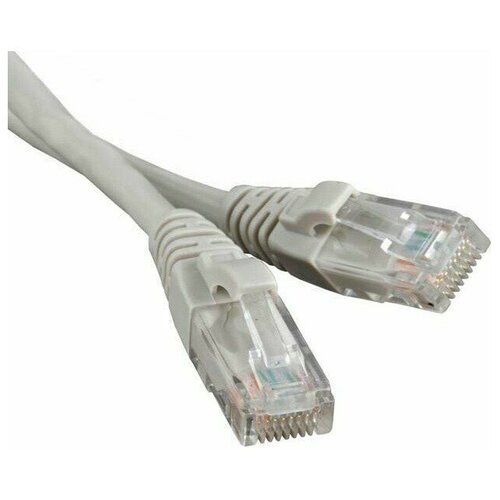 Патч-корд Hyperline H-GY 15м PC-LPM-STP-RJ45-RJ45-C5e-15M-LSZ 780₽