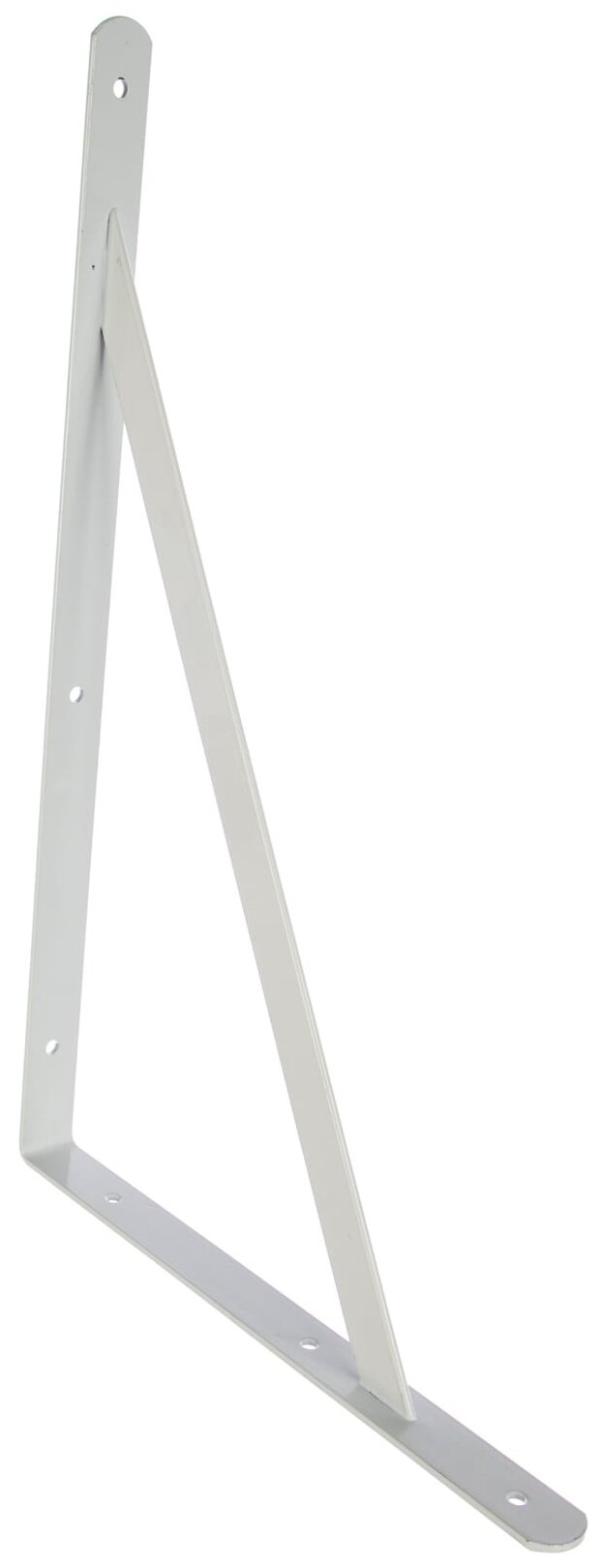 Уголок-кронштейн STAYER "MASTER", усиленный, 500х330х30х4мм, белый - фотография № 2