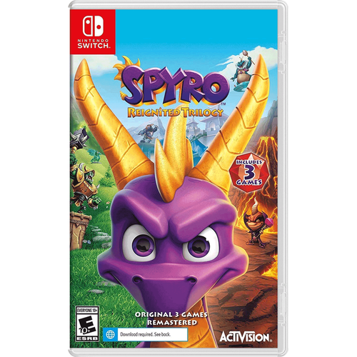 Игра Nintendo Switch - Spyro Regined Trilogy (английская версия) sly trilogy collection с поддержкой ps move [ps3 английская версия]