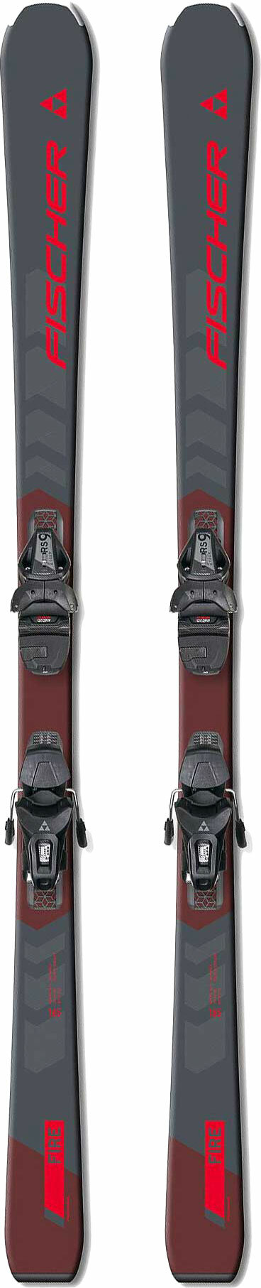 Горные лыжи FISCHER RC FIRE SLR + RS 9 SLR (23/24), 165 см
