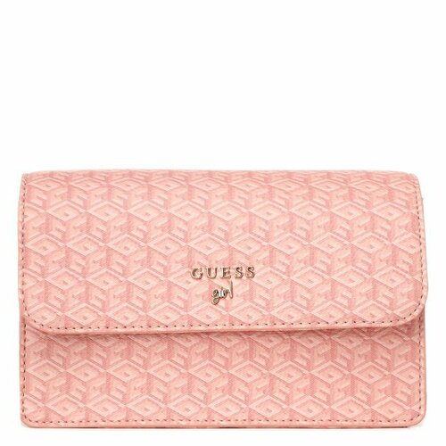 Сумка кросс-боди GUESS, розовый 2020 spring and summer new fashion shoulder bag crossbody foreign air bag female bag korean version wild crossbody bag hand bags