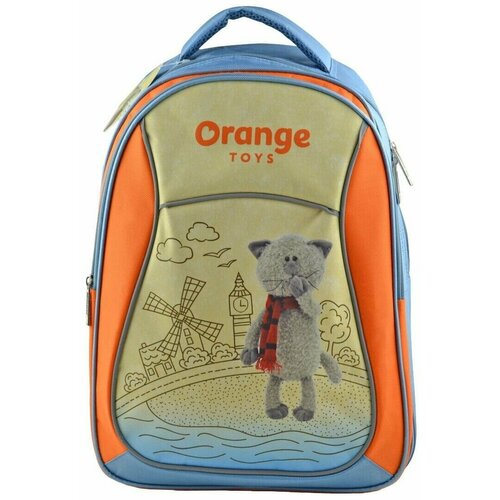 Рюкзак Вязаный Котик 2744, 40*29*15см orange toys аксолотль белый 40 см