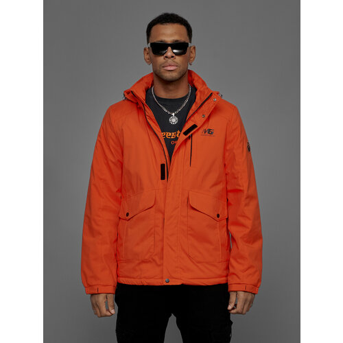 Куртка спортивная , размер XXL, оранжевый куртка xxl оранжевый