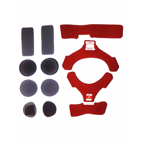 Вставки мягкие левого наколенника POD K4 MX Pad Set Left Red, KP440-066-OS