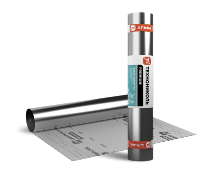 фото Пароизоляционная пленка Технониколь Альфа БАРЬЕР 4.0 фольгированная