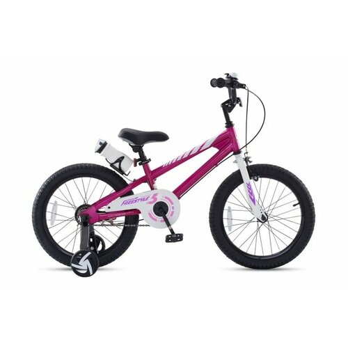 Детский велосипед Royal Baby Freestyle Steel 18 год 2022 цвет Фиолетовый-Розовый 1840000₽