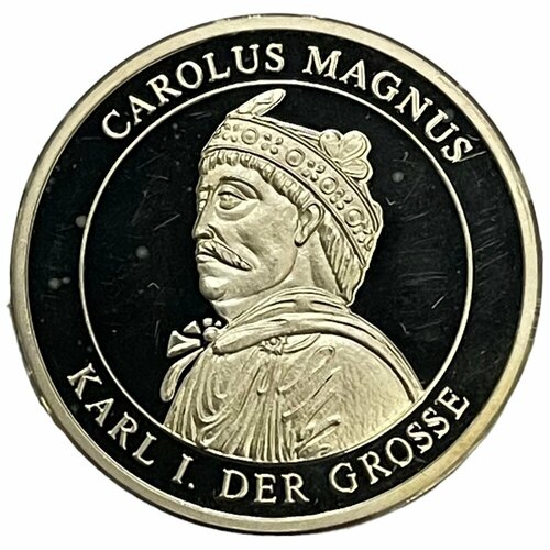 ФРГ 10 евро 1996 г. (Карл I Великий) (Ag) (Proof)
