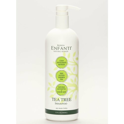 Безсульфатный Шампунь Чайное дерево