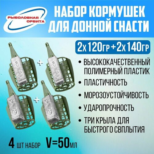 Кормушки для фидерной рыбалки 