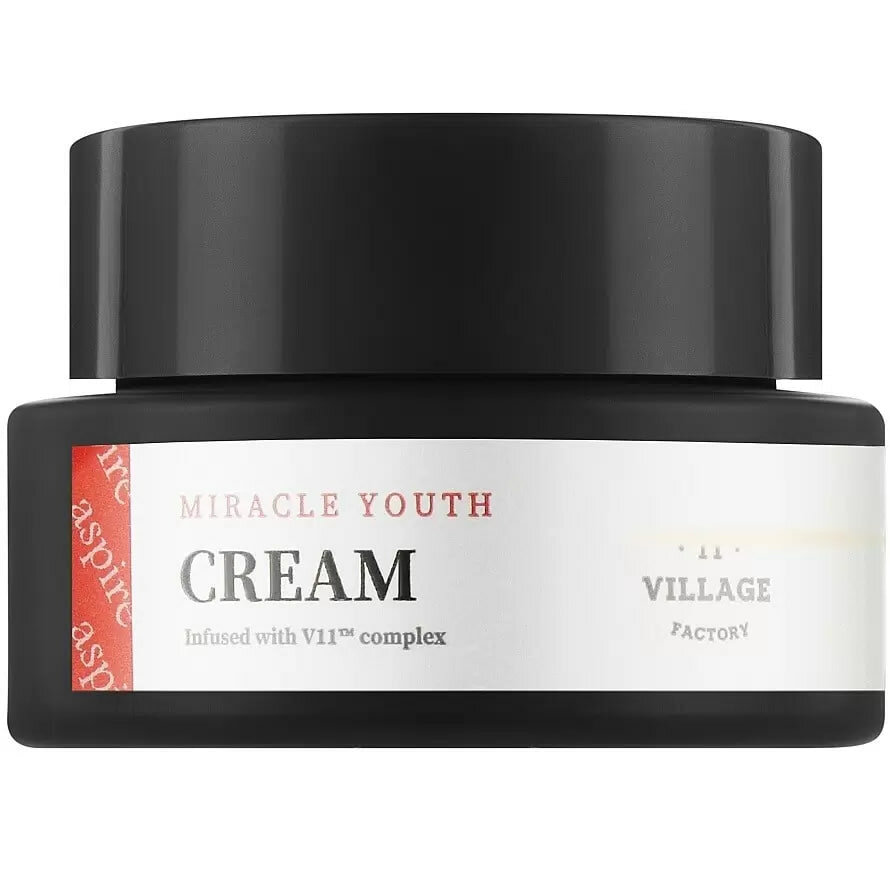 VILLAGE 11 FACTORY MIRACLE YOUTH CREAM Антивозрастной крем для лица с ретинолом, пальмитиновой кислотой и скваленом 50мл