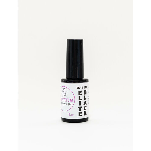 Universe Proffession Gel Гель лак Elite Black (черный) 10мл