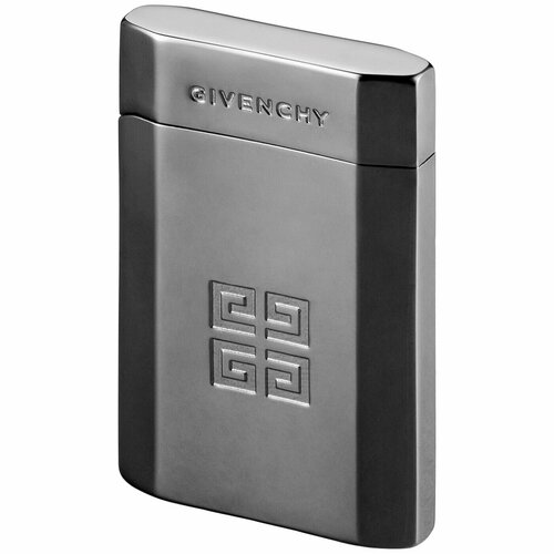 Зажигалка газовая GIVENCHY G42 Shiny Gunmetal, GV G42-4222 зажигалка газовая givenchy g43 shiny gold star cut