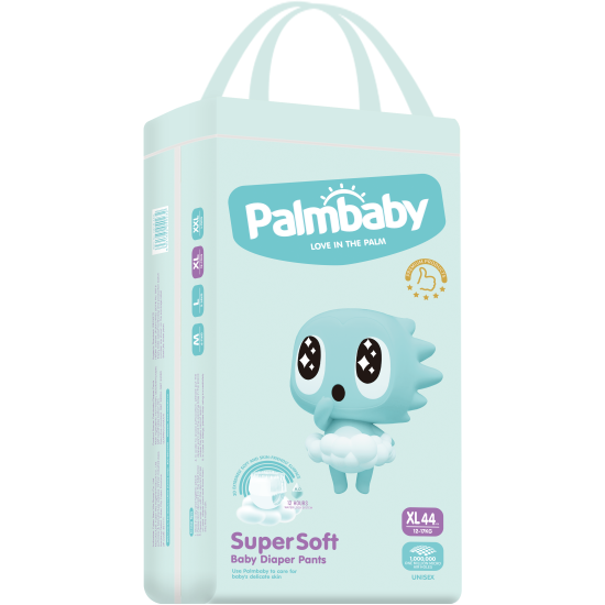 Подгузники-трусики Palmbaby Super Soft Premium XL (12-17 кг) 44 шт