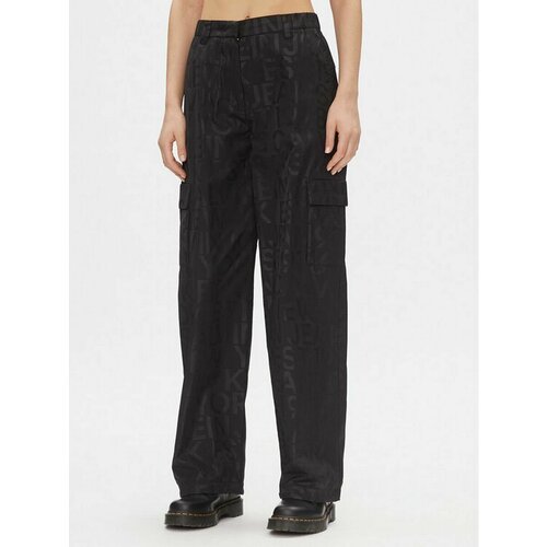 Брюки Calvin Klein Jeans, размер XS [INT], черный брюки onsfred loose pant only