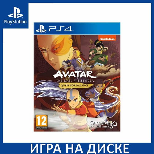Игра Avatar The Last Airbender Quest for Balance PS4 Английский язык Диск на PlayStation 4 7990₽