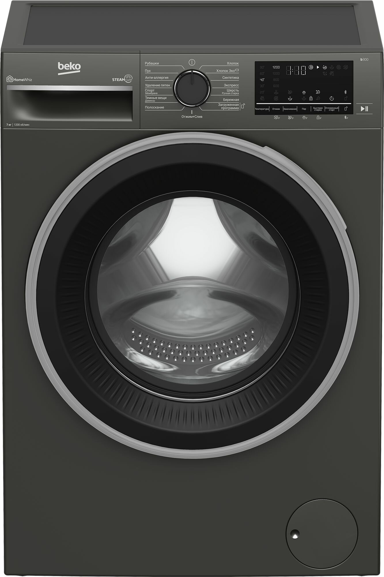 Стиральная машина Beko WMI71261, фронтальная загрузка, 15 программ, 7 кг, A