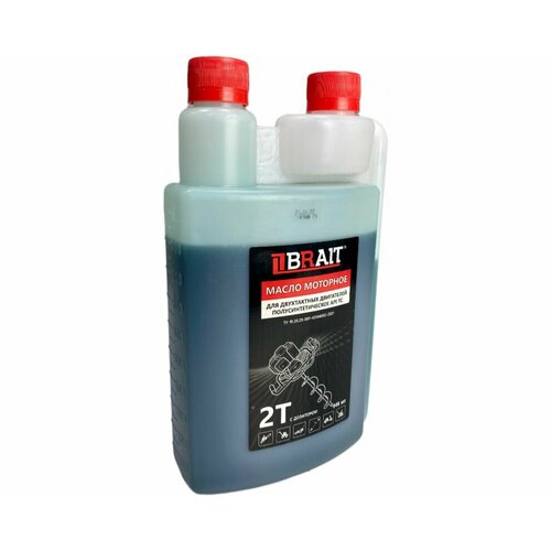 Присадка BRAIT 2-Т API TС полусинтетическое 1л с дозатором 9штуп 860₽