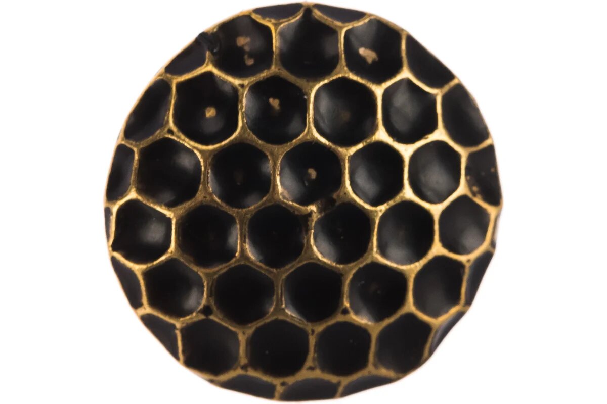 Европартнер 1505М мебельный гвоздь старой бронзы, набор 20 шт для крепления мебели