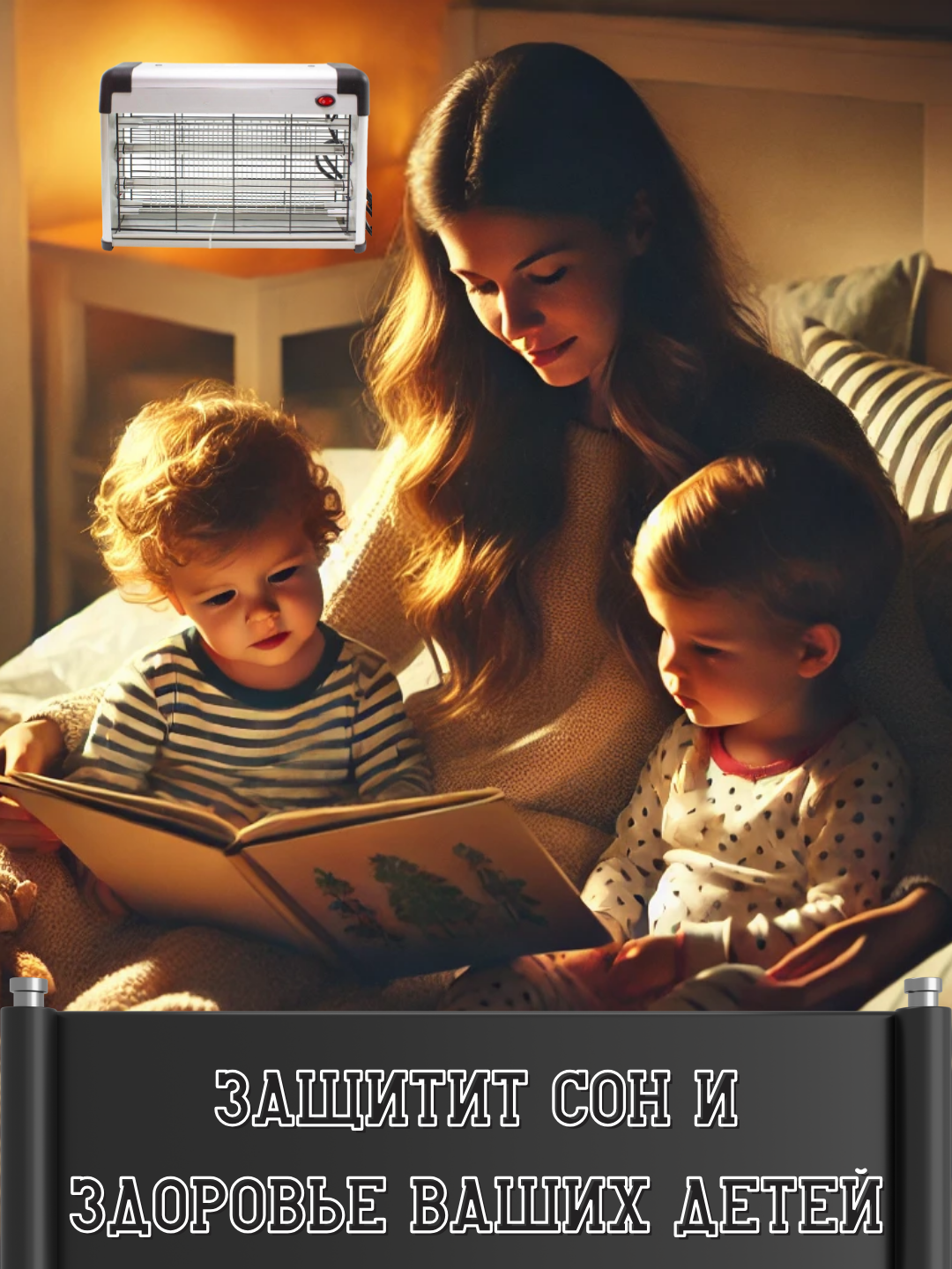 Антимоскитные Лампы Xiaomi Инсектицидная антимоскитная лампа, мощность 20 Ватт. Лампа- ловушка, для уничтожения насекомых.