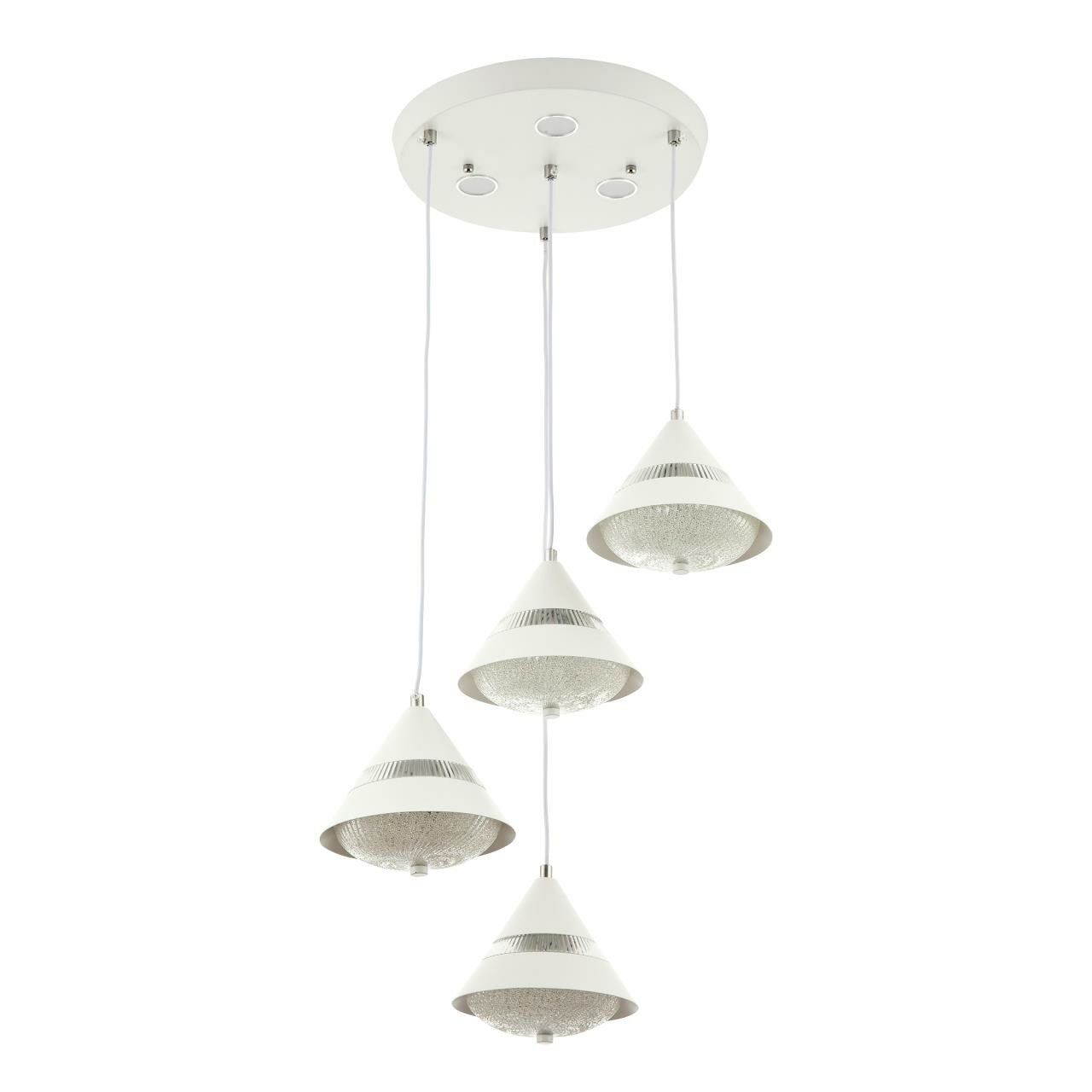 Подвесной светильник LED4U 2061-4 WH, 4 лампы