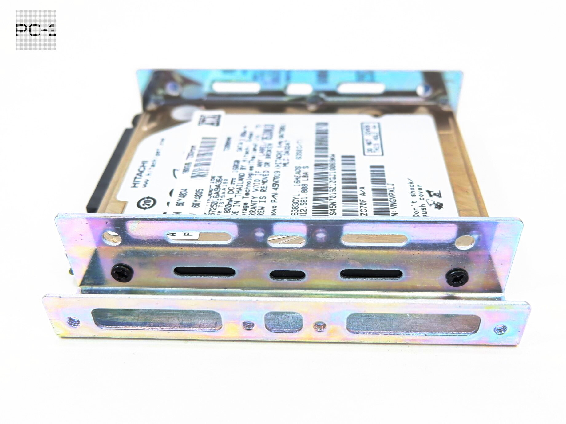 Кронштейн для установки 2х дисков 2.5 дюйма HDD или SSD Салазки в корпус ПК в отсек 3.5 дюйма. Комплект винтов. — фото 1