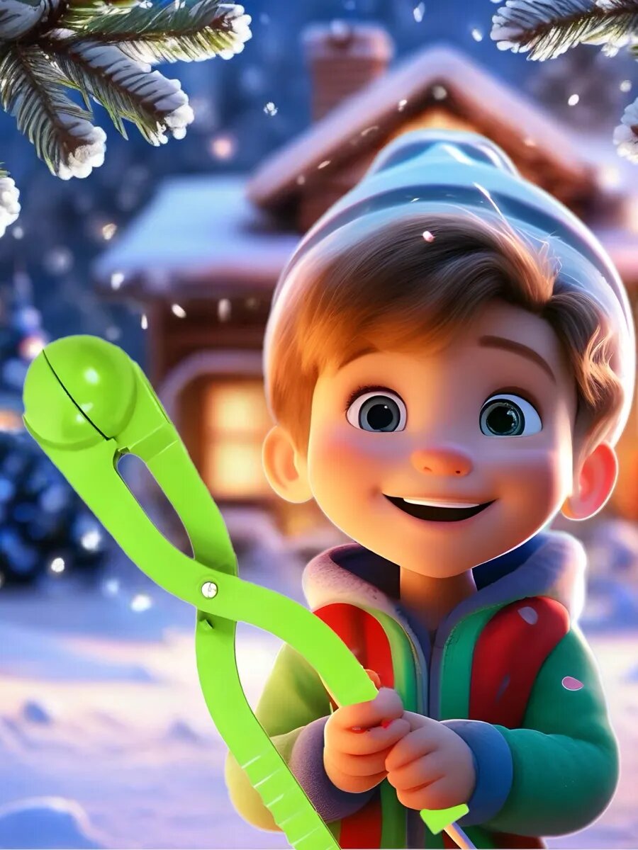 Набор зимний Снежколеп 36см+лопата 85см — фото 1