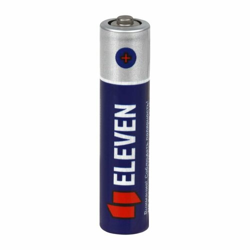 Батарейка Eleven AAA/R03 (1.5 В) солевая (термоусадка, 60шт.) (301739)
