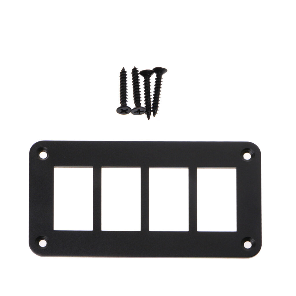 3/3/4/6 Way Aluminum Switch Panel Holder для Arb Carling Narva Boat Type Auto Parts