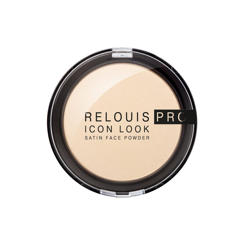 Пудра компактная RELOUIS PRO Icon Look Satin Face Powder, тон 00, Relouis