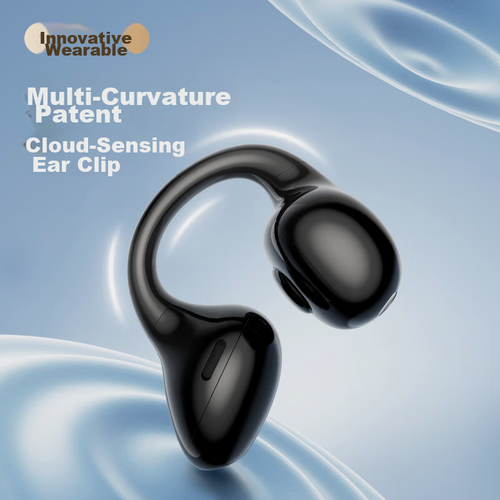 Изображение товара Беспроводные наушники Edifier Lolli Clip Bluetooth Headphones, цвет Obsidian black