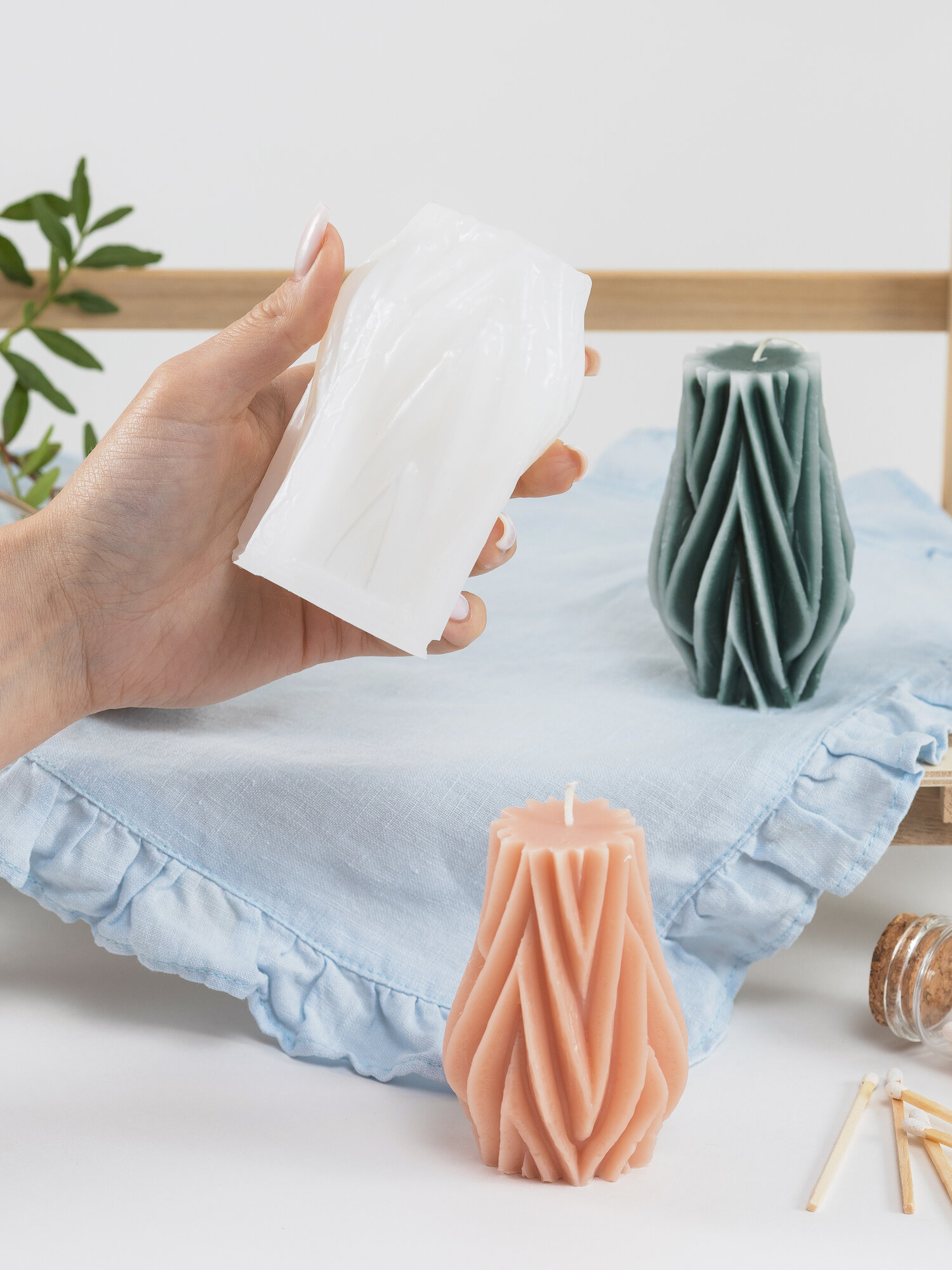 Силиконовая форма Фонарик | молд для свечей и мыла | новогодний подарок ручной работы | Color Si — фото 1