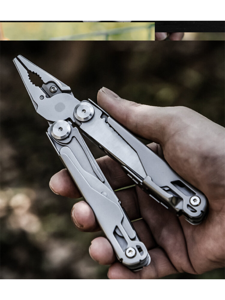 Мультитул тактический армейский туристический 19в1 — фото 1