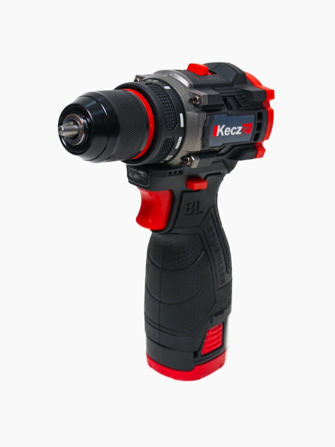 KeczZ Шуруповерт бесщеточный 18В, набор с 2 АКБ, битами и кейсом — фото 1
