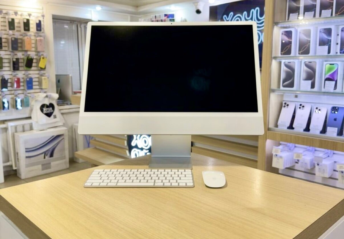 Apple iMac 24-inch 2023 M3 8gb 256gb Silver