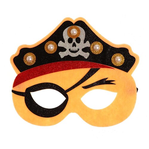 фото Маска "пиратик" с диодом 6779552 страна карнавалия