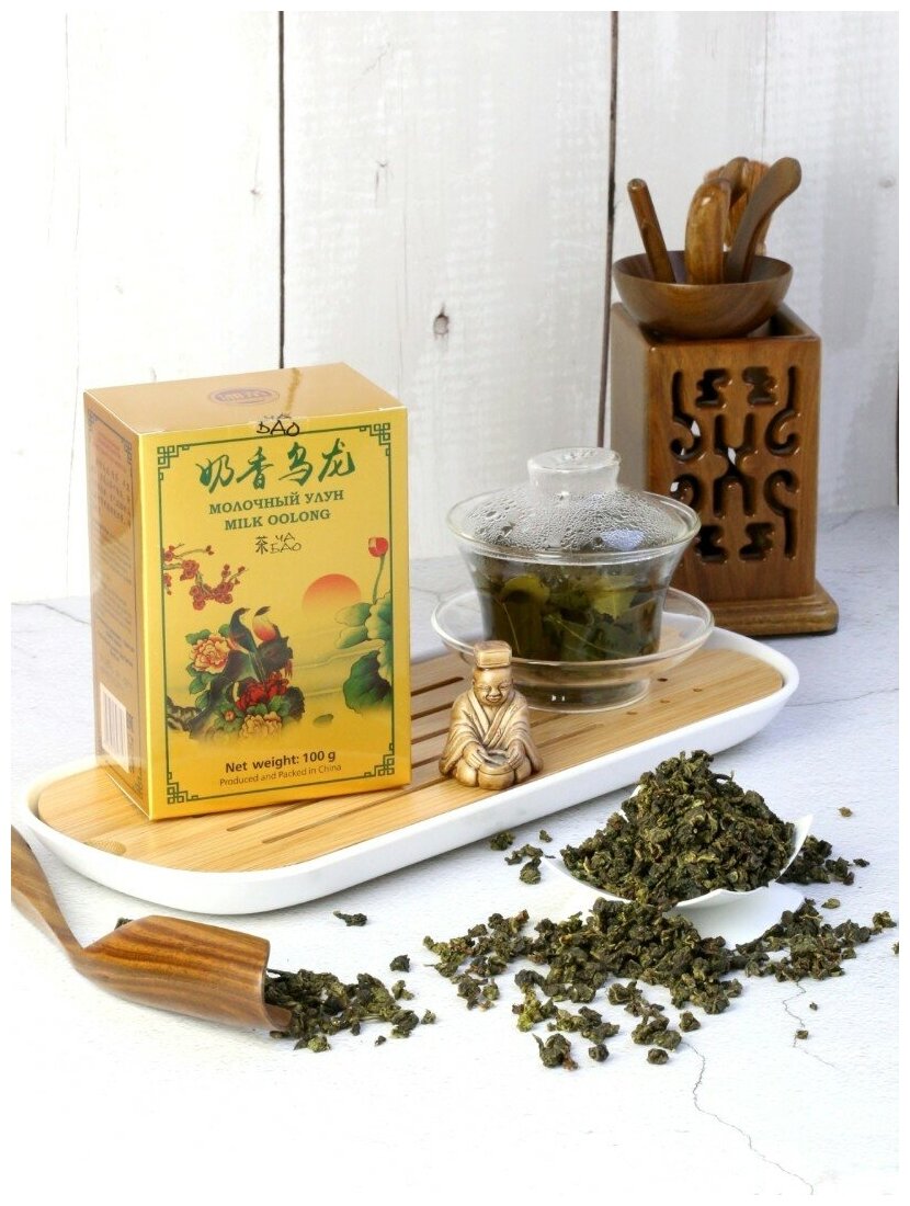 Чай улун ТМ "Ча Бао" - Молочный улун, картон, Китай, 100 гр.
