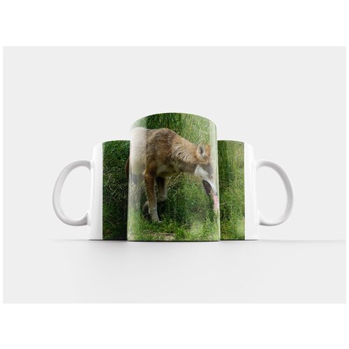 фото Кружка "волк, подача, еда" 320 мл lotsprints