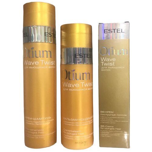 Купить Estel Набор для вьющихся волос OTIUM TWIST(шампунь 250мл+бальзам 200мл+ВВ-крем 100мл)