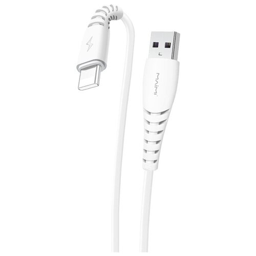 USB-кабель Maimi X39 1м Type-C белый кабель maimi x39 micro