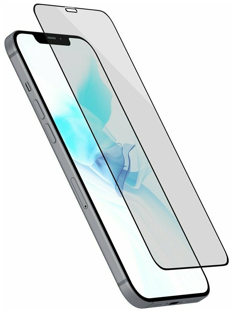 Защитное стекло для экрана UBEAR Extreme Nano для Apple iPhone 12 mini, 60 х 128 мм, 1 шт, черный [gl100bl03an54-i20] - фото №4